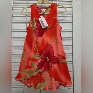 Floral Top And Skirt